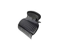 12-Piece Heat- Plastic Hair Roller Clips - Universal Claw- Clamp Set for Hot Curlers Perm Rods & Insulation Holders (Small to Jumbo)