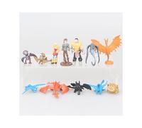12-Piece How to Train Your Dragon Mini Action Figures: Hiccup, Astrid & Toothless