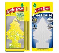 Little Trees Air Freshener Tree MTR0073 Sherbet Lemon Fragrance For Car Home Boat Caravan - Single Pack