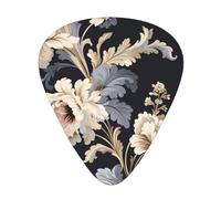 12-Piece Mixed Thickness Flat pattern patterns Guitar Pick Set - Designed for Acoustic and Electric Guitars
