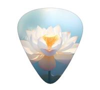 12-Piece Mixed Thickness Holy Lotus patterns Guitar Pick Set - Designed for Acoustic and Electric Guitars