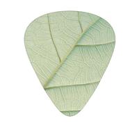 12-Piece Mixed Thickness Leaf vein diagram Patterned Guitar Pick Set - Designed for Acoustic and Electric Guitars