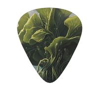 12-Piece Mixed Thickness Magical seaweed patterns Guitar Pick Set - Designed for Acoustic and Electric Guitars