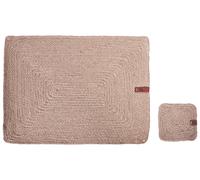 12 Piece Placemats and Coasters Set SALTBUSH Jute Natural