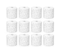 12 Piece Plasters Cloth Gauze Bandage Rolls for Belly Cast Making Sculpture and Textured Art Projects Quick Drying Fast Drying Plasters Bandage