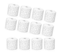 12 Piece Plasters Cloth Gauze Bandage Rolls for Belly Cast Making Sculpture and Textured Art Projects Quick Drying Art Plasters Strips