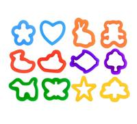 12-Piece Play Doh Tools Set, Playdough Accessories Kit for Kids, Clay Dough Tools Kit, Creative Modeling Tools for Toddlers, Fun Play Dough Set for Home and Classroom Activities