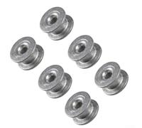 12-Piece Replacement Trimmer Head Hole Sleeves for String Trimmers - Brass and Aluminum Lawn Mower Accessories Compatible with 2-Row Grass Cut