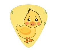 12-piece set of guitar pickscartoon duck Prints comfortable and wear-resistant crisp tone for guitar and ukulele