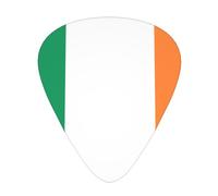 12-piece set of guitar picksIrish flag Prints comfortable and wear-resistant crisp tone for guitar and ukulele