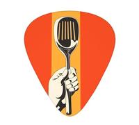 12-Piece Shovel in hand Patterned Guitar Pick Set - Available in 3 Thicknesses, Suitable for Acoustic and Electric Guitars