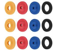 12-Piece Shower Head Flow Restrictor Set,Silicone Water Flow Reducer in 4 Sizes for Fixed & Handheld Showers, Flow Control Limiter