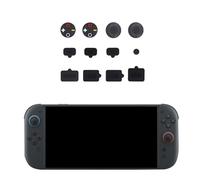 12-Piece Silicone Port Protector Set for Switch 2, Dustproof Plug Covers & Rocker Caps for NS 2 Console Accessories