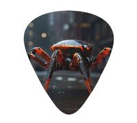12-Piece Spider super realistic Patterned Guitar Pick Set - Available in 3 Thicknesses, Suitable for Acoustic and Electric Guitars