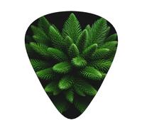 12-Piece spruce-foliage tree print Guitar Pick Set - Available in 3 Thicknesses, Suitable for Acoustic and Electric Guitars
