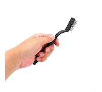 12-Piece Stainless Steel Wire Brush Set for Rust, & Grime Removal - Heavy-Duty Handheld Cleaning Brushes with Hanging Holes, 170 x 11