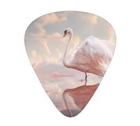 12-Piece The white swan. print Guitar Pick Set - Available in 3 Thicknesses, Suitable for Acoustic and Electric Guitars