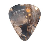 12-Piece Transparent animals print Guitar Pick Set - Available in 3 Thicknesses, Suitable for Acoustic and Electric Guitars