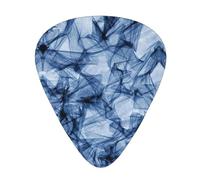 12-Piece Ukulele, Bass, Electric and Acoustic Guitar Pick Set-Must Have for Guitars Players-dark blue marble