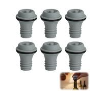 12 Piece Wine Bottle Stoppers, Wine Stoppers Vacuum,Reusable Bottle Sealer, Vacuum Wine Stoppers,Wine Saver & Preserver for Preserve Wine Freshness & Flavor,Compatible with Vacu Vin Wine Saver Pump