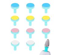 12 Pieces Baby Nail Trimmer Replacement Pads,Replacement Pads Electric Baby Nail Grinding Heads for Standard Electric Kid NailTrimmer Suits to Newborn Infant Toddlerc