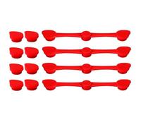 12 Pieces Fixing Buckle - Air Fryer Liner Magnets | High Temperature Resistant Safely Lock for Lunch Prep Family Dinner College Dorm Quick Snack Cooking Small Space | Safely Fix The Basket