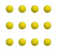 12 Pieces Foam Golf Balls for Indoor Outdoor Practice EVA Craft Balls