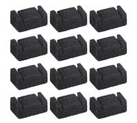 12 Pieces Fountain Foam Filter Replacement Sponge for Cat Water Dispenser - 85oz/2.5L Automatic Drinking System