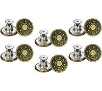 12 Pieces Jean Button 17mm Jeans Tuck Snap Button No Sewing Pants Button-Copper Little Star Convenient