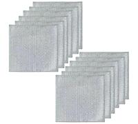 12 Pieces Kitchen Cloths, Multi-Purpose Metallic Wire Dishwashers, Two Layers Non-Scratch Metallic Wire Tea Towel for Cleaning Dinnerware, Sinks, Worktops