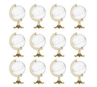 12 Pieces Miniature Globe Candy Containers Eye-catching Globe for Candy Jar Party or Home Decor Candy Box