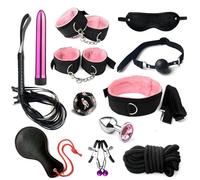 12 Pieces Of Pink Nylon Yoga Training Set Accessories, Adjustable Size, Diverse Styles, Home Training Aids, Couple Gifts