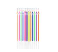12 Pieces Pen Refill Painting Drawing Writing Stationery Marker Replacement School Students Office Marking Ink 1mm Style 2
