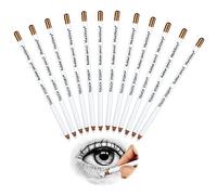 12 Pieces Pencil Eraser Set for Artists, Professional Highlight Drawing Rubber for Art Students, Sketching Eraser for Home School, Modifying Painting Details