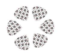 12 Pieces Pirate Puppy Guitar Picks for Bass Electric Acoustic Guitar Ukulele Accessories Includes Thin Medium Weight Guitar Picks with Organizer Storage Box