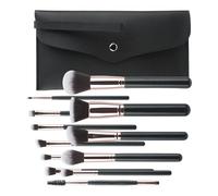 12 Pieces Professional Makeup Brush Set Travel Cosmetic Brushes With Soft Bristles And Ergonomic Handle For Women Elegant Makeup Brush Organizer