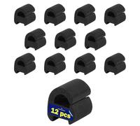 12 Pieces Rubber Feet for the Cooking Hob Grate 9 mm x 10 mm C00039148 for Ariston 754010095 for Smeg 50247058006 for Zanussi - Warranty 10 Years - MONTERAL