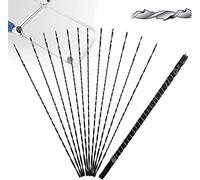 12 Pieces Scroll Saw Blades With Spiral Teeth for Wood Metal Plastic Cutting Sawing Carve Fits Most of Major Saw Brands Bosch, Dewalt, Makita, etc. (4#)