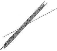 12 Pieces Scroll Saw Blades With Spiral Teeth, Teeth Pinned Scroll Saw Blades for Woodworking Saw Blades, for Wood Metal Plastic Cutting Sawing Carve Fits Most of Major Saw Brands etc. (1#)