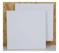 12 Pieces Small Cotton Stretcher Frames 20x20cm Square Canvas Canvases Set
