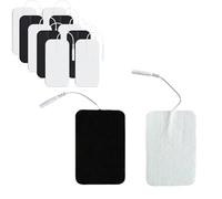 12 Pieces Unit Electrode Pads, Large Electrode Pads, Non-Irritating Replacement Pads, Self-Adhesive Electrodes, for TENS Unit Replacement Pads, 5x10cm