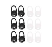 12 Pieces Universal Silicone Earbuds Premium Covers With Ear Hook Headset Ear Tips Covers Anti-allergic Eartips Electric Headset Protector Decor Sticker Case Cover Earphone Pouch Box Data