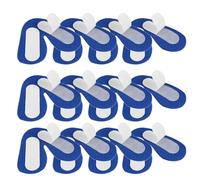 12 Pieces V-Shape Nose Pads Nasal Pads Nasal Cushions Nose Bridge Protector Pads for Eye Face Shield