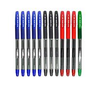 12 Pilot BPS GP Mixed 5 Blue, 3 Black, 3 Red, 1 Green Tip 1 mm