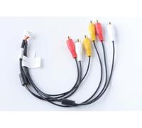 12 Pin AUX Audio Input Output Cable Compatible With For Alpine W900C IVA W520E And Select Models Supporting Two Way Audio Signal Transmission, 1 Unit - Durable Construction, Versatile Design, Pract...