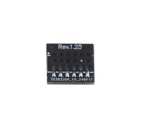 12 Pin SPI TPM 2.0 Security Module PC Motherboards Encryption Card for Enhances Motherboards Protections