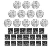 12 Placemats And 20 Paper Towels, Round Placemats, Glitter Placemats, Table Decoration For Restaurant, Home, Wedding, Party