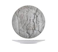 12 Plates In Stoneware Petra Gray H&H