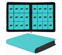 12 Pocket 720 Pockets Trading Card Binder, Ringless Side Loading Card Holder Album, Trading Card Album Fit for YuGiOh, MTG, TCG, Game Cards, Sports, Business Cards (Teal)