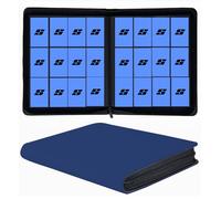12 Pocket 720 Pockets Trading Card Binder, Ringless Side Loading Card Holder Album, Trading Card Album Fit for YuGiOh, MTG, TCG, Game Cards, Sports, Business Cards (Blue)